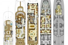 Yacht Mia Elise - Layout
